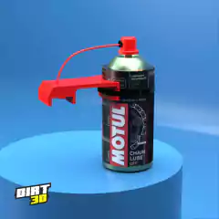 Lubricador para aerosol de cadena
