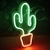 Led Neon Cacto de mesa