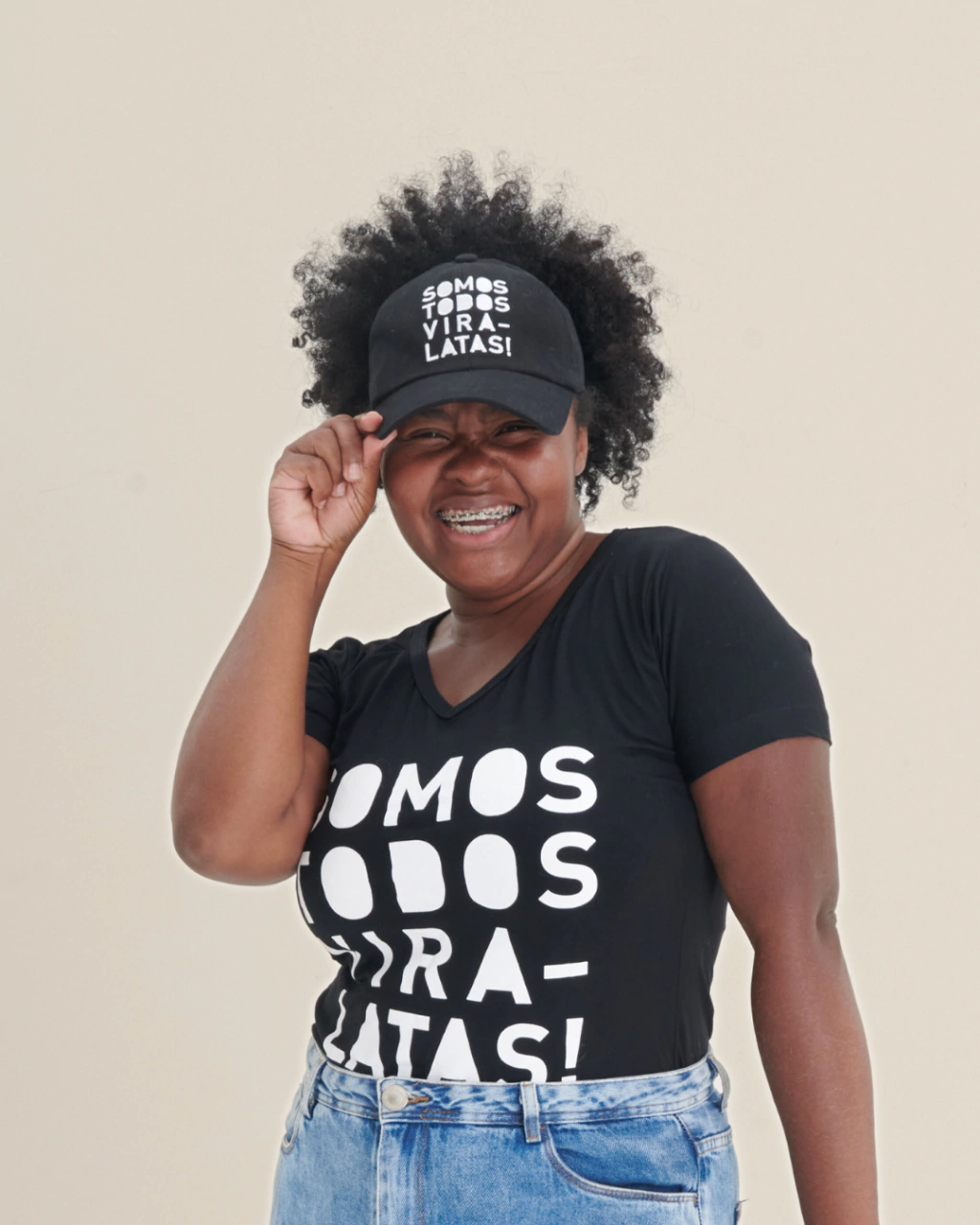 Baby Look Somos todos vira-latas!