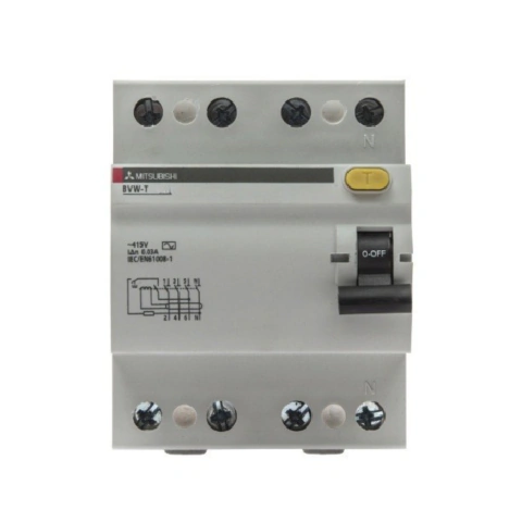 INTERRUPTOR DR 4P 63A 300MA AC - BVW-T 4P 63A 300M F - MITSUBISHI