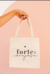 Ecobag "forte & corajosa" - comprar online