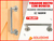 Tirador Recto con Roseta De Acero Inoxidable 180mm Radem - Soluzione Hogar