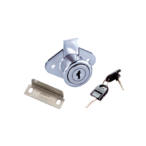 Cerradura De Aplicar Cilindro Ancho 106 22 mm Niquelado