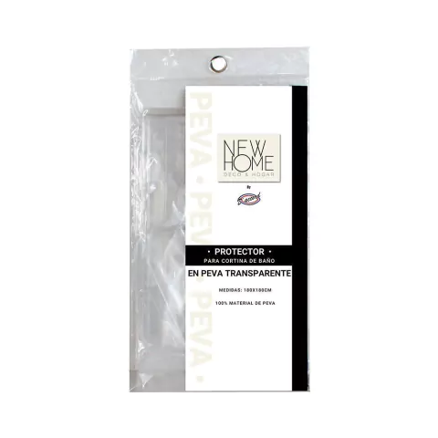 Protector Para Cortina Bano Peva Transparente 1,80 x 1,80 Daccord