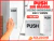Manija Push De Acero Inoxidable 300X100mm Radem - comprar online
