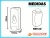 Dispenser 600ml Plástico Daccord - tienda online