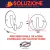 Perchero Doble De Acero Inoxidable Daccord Eternity Line - Soluzione Hogar