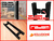 Manijón Rectangular Doble Negro Radem - comprar online