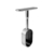 Soporte Ciego Perfil Oval Niquel