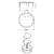 Pasacable Redondo Con Tapa Giratoria Eurohard - comprar online