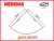 Imagen de Repisa Esquinero Vidrio Cristal 25x25cm Daccord