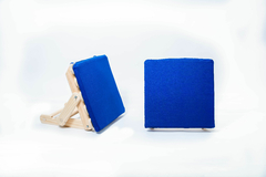 RESPALDO DE PLAYA - Azul liso - comprar online