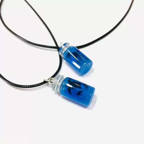 Colar Potinho do Oceano (Brilha no escuro)