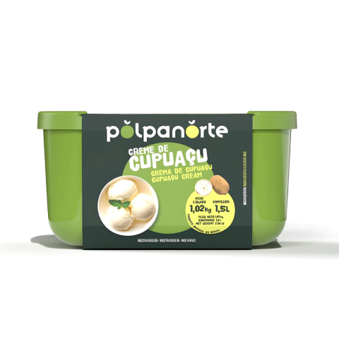 Creme de Cupuaçu 1,5l. Polpa Norte - comprar online