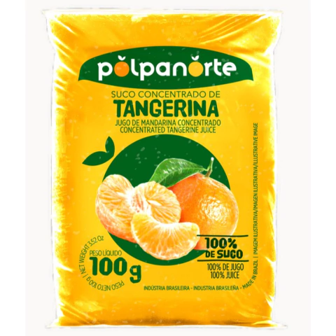 Polpa de Fruta Tangerina 1kg Polpa Norte - comprar online