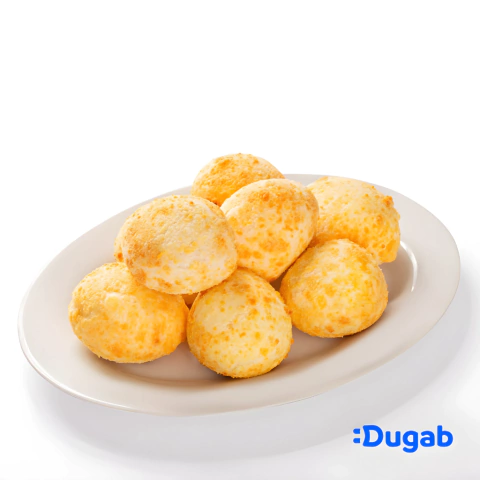 Pão de Queijo Recheado com Requeijão 1KG Congelado - DuGab