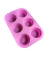 Molde Silicona Cupcakes X 6 Cavidades