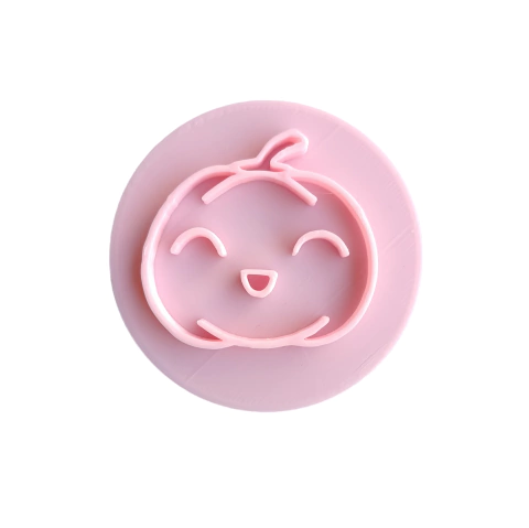 Stamp Calabaza Tierna Kawaii Halloween