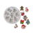 Moldes Silicona Formitas De Navidad Papa Noel Arbol Reno