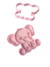 Cortante Con Stamp Elefante Selva Safari Cookies Masas en internet