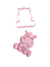 Cortante Con Stamp Hipopotamo Selva Safari Cookies Masas - comprar online