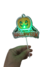 Topper Pinche Cabaza Halloween Con Luz Torta Adornos - comprar online
