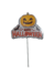 Topper Pinche Cabaza Halloween Con Luz Torta Adornos