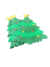 Servilleta De Navidad Con Forma De Pino Arbol Navideño X 12u en internet
