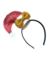 Vincha Gorrito Papa Noel con Moño x 1 und