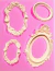 Molde Silicona Marco Espejo x 4 Modelo 4 - comprar online