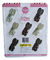 Set Placas Molde Acetato Golosina Conejitos Pascuas - Dolcre