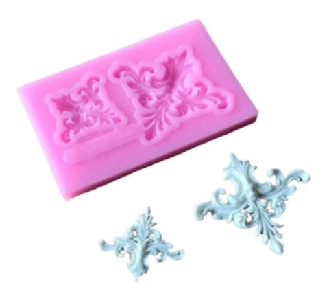 Molde Silicona Moldura Esquina Modelo 3