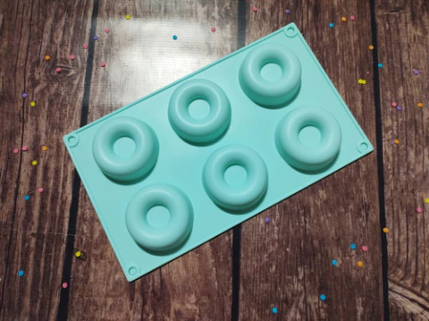 Molde de Silicona de Donas x 6 Grande - comprar online