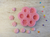 Molde Silicona Flores Varias Rosas Suculentas - comprar online