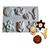 Placa Acetato Flores X 7 Para Chocolate