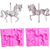 Molde Silicona Unicornio Carrusel 3d - comprar online