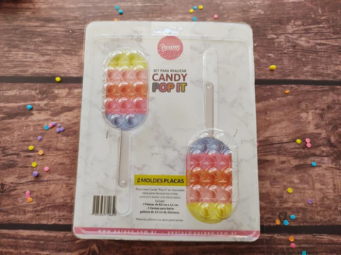 Set Placas Acetato Candy Pop It