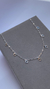 Choker coração vazado