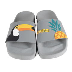 Chinelas ANANA - GRIS - MALSU TENDENCIA