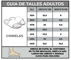 CHINELAS MOSCU - REGULABLE - NEGRO - CONFORT - comprar online