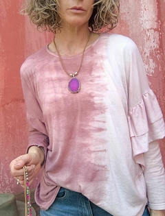 Imagen de COLLAR AGATA FUCSIA