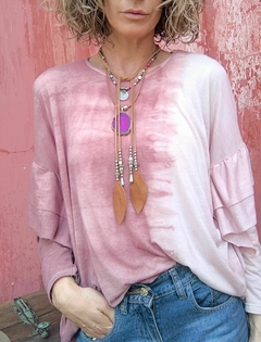 COLLAR AGATA FUCSIA - Misia Accesorios - De Tandil a todo el país