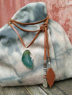 CORBATERO AGATA VERDE - comprar online