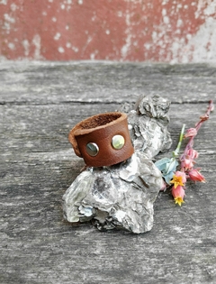 ANILLO ROCK MOÑITO SUELA - Misia Accesorios - De Tandil a todo el país