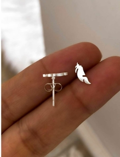 AROS DE DE ACERO BLANCO PLUMITAS