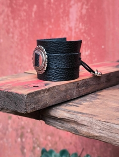BRAZALETE ROCK NEGRO - Misia Accesorios - De Tandil a todo el país