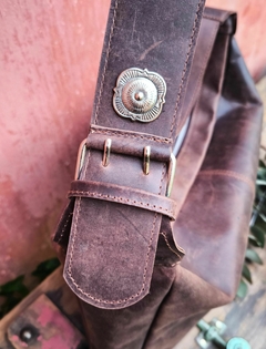 CARTERA ALMA CHOCOLATE - comprar online
