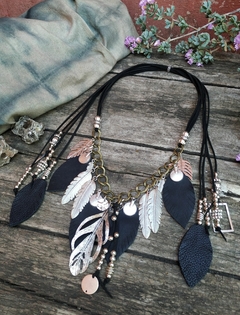 COLLAR CASCADA NEGRO - comprar online