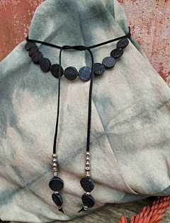COLLAR ENLACES NEGRO