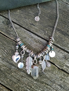 COLLAR CUARZO CRISTAL - Misia Accesorios - De Tandil a todo el país